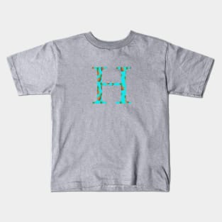 Eta Pineapple Letter Kids T-Shirt